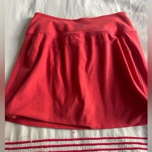 Beyond Yoga Coral Red NWOT Athletic Skirt